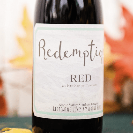 Giving Tuesday: RoxyAnn Winery's Redemption Ridge Red. A portion of all sales go to nonprofits and organizations doing good in the Rogue Valley.