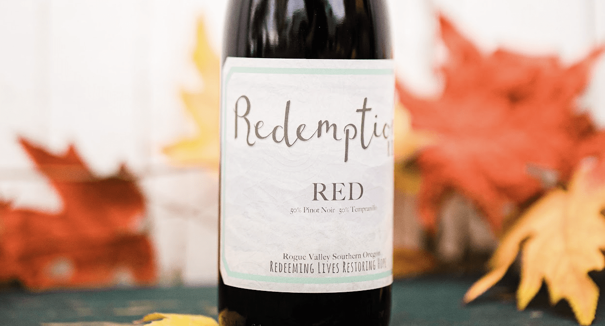 Giving Tuesday: RoxyAnn Winery's Redemption Ridge Red. A portion of all sales go to nonprofits and organizations doing good in the Rogue Valley.
